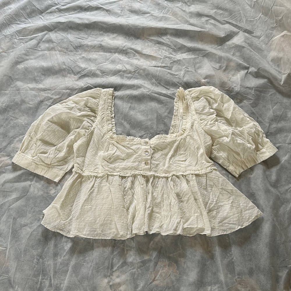 ❌SOLD❌ Free People • Babydoll Top